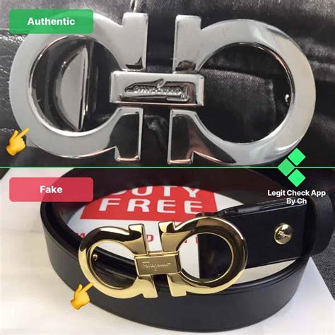 a fake ferragamo belt|real Ferragamo belt.